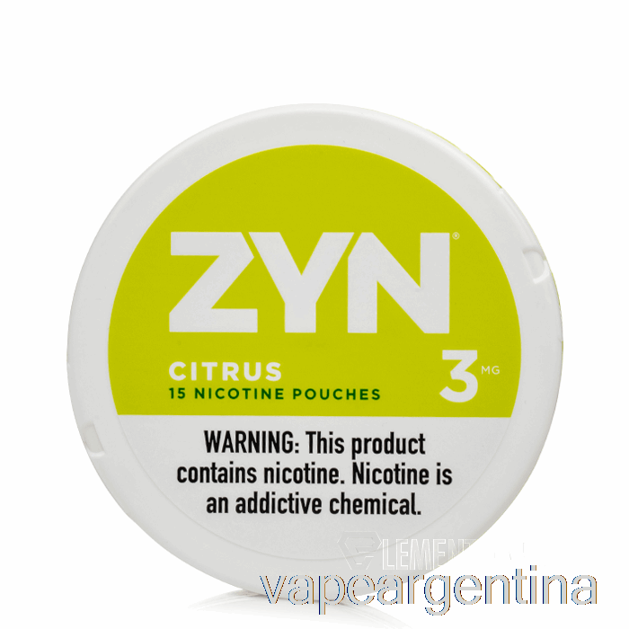Bolsas De Nicotina Zyn - Cítricos 3 Mg Vape Argentina